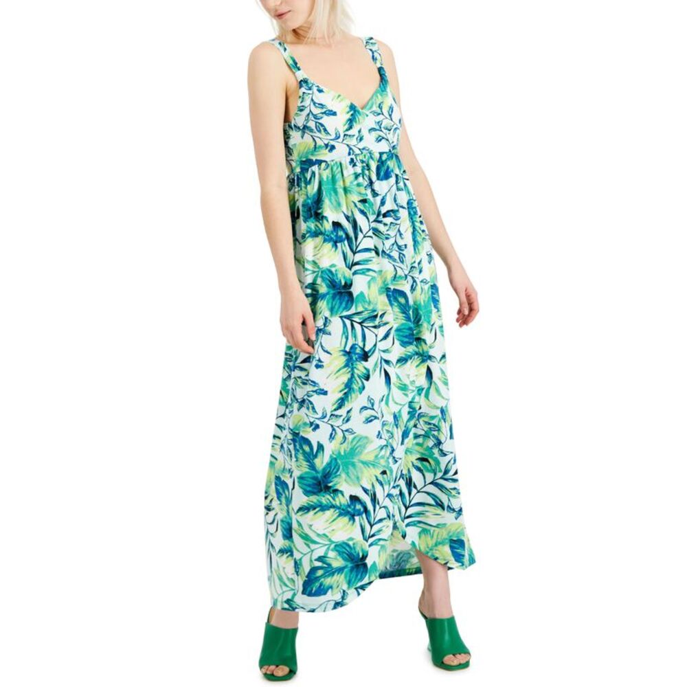 Jamie Layla Petite Printed Faux Wrap Maxi Dress